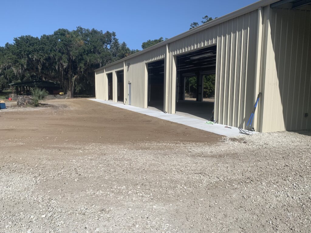 SCDNR Storage Facility at the Tom Yawkey Wildlife Center