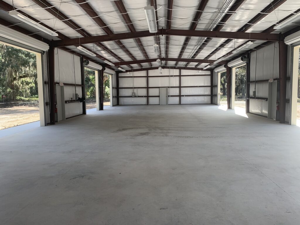 SCDNR Storage Facility at the Tom Yawkey Wildlife Center