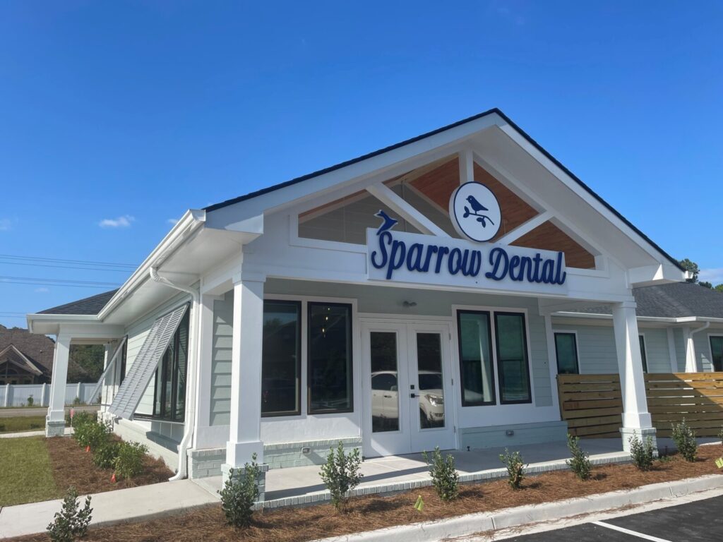 Sparrow Dental, Conway, SC. New Build 3,000 SF